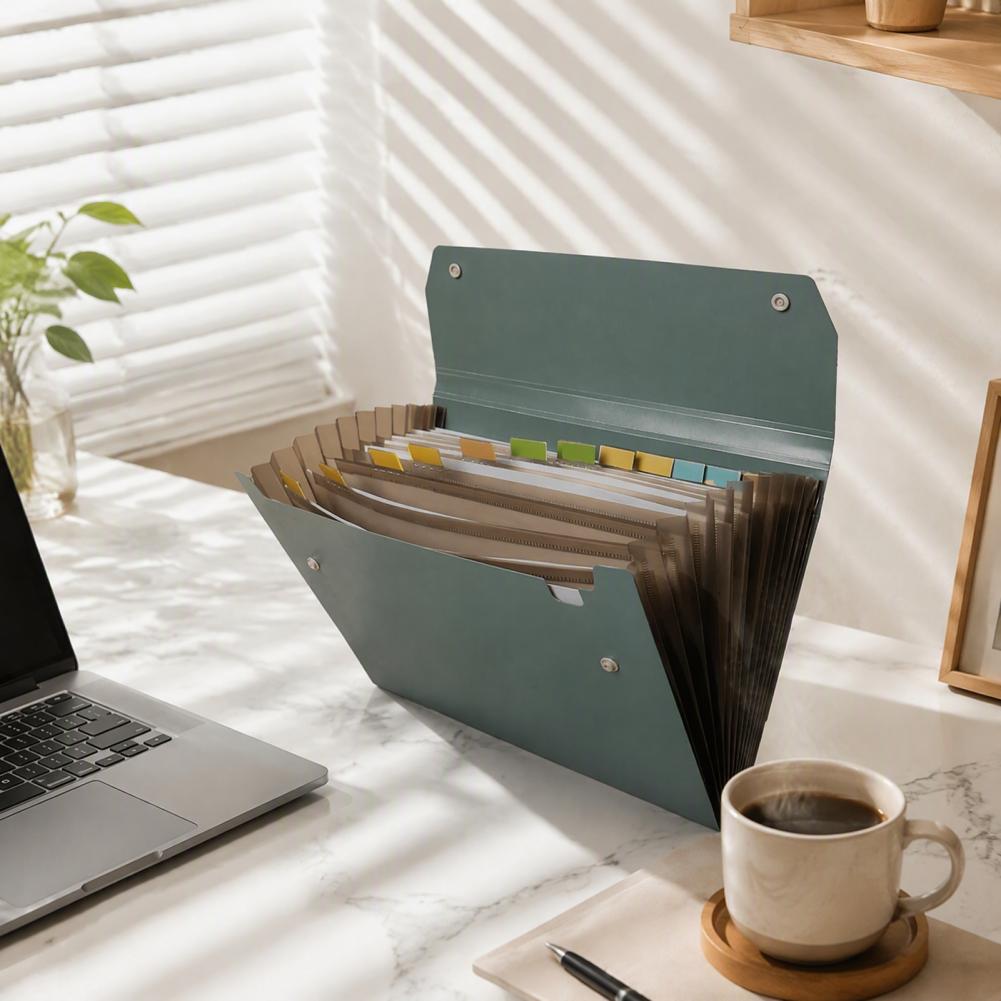 Expandable File Folder Expandi - Expandable Accordion File Folder 13 Pockets recension och pris