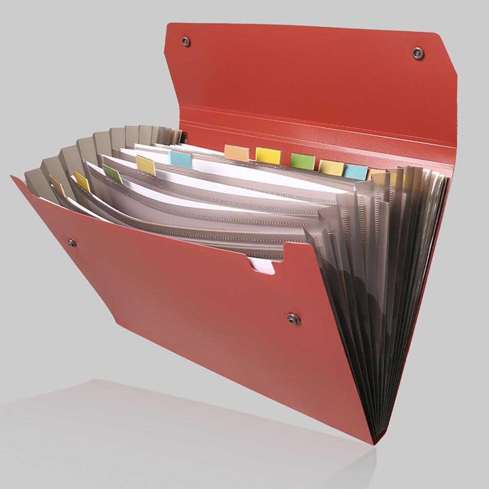 Expandable File Folder Expandi - Expandable Accordion File Folder 13 Pockets recension och pris