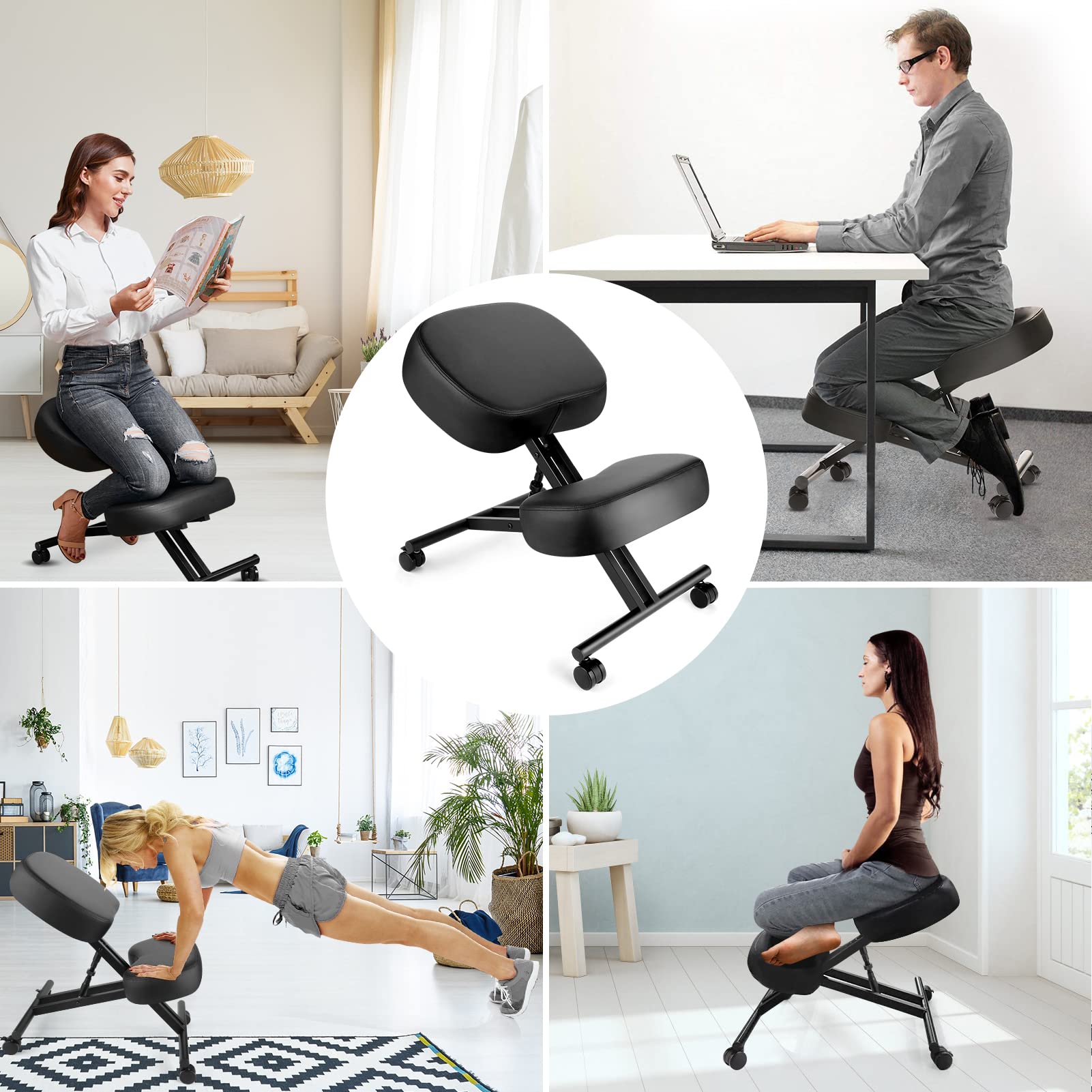 Kneeling Chair Ergonomic for O - Office Furniture recension och pris