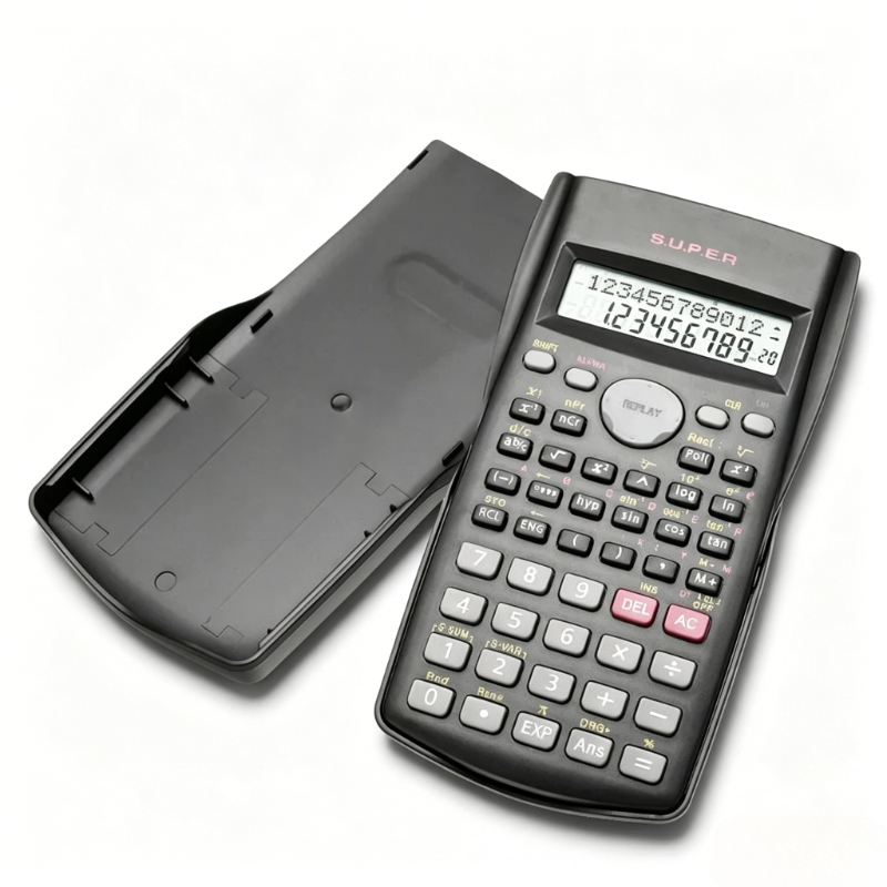 Portable 2-Line Scientific Cal - Scientific Calculator For Secondary School recension och pris