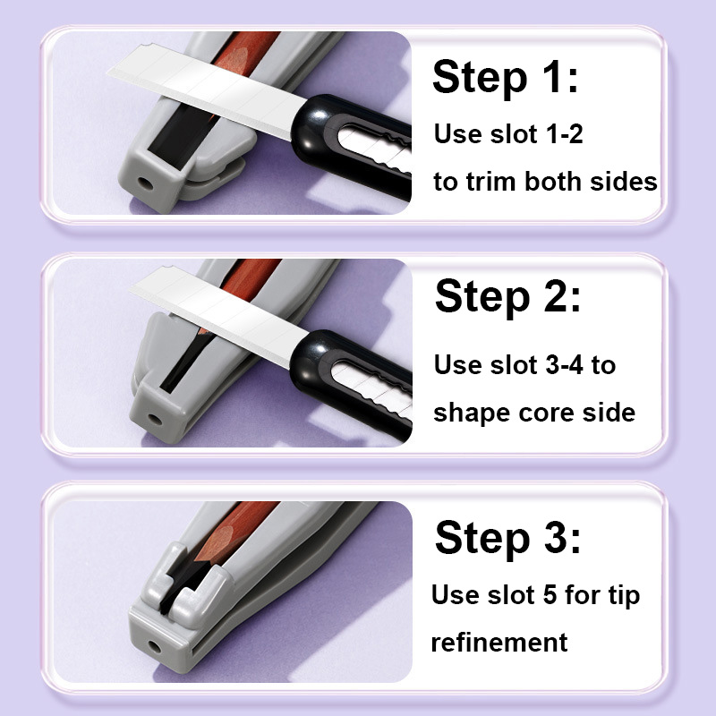 Wooden Eyebrow Pencil Sharpene - Stationery recension och pris