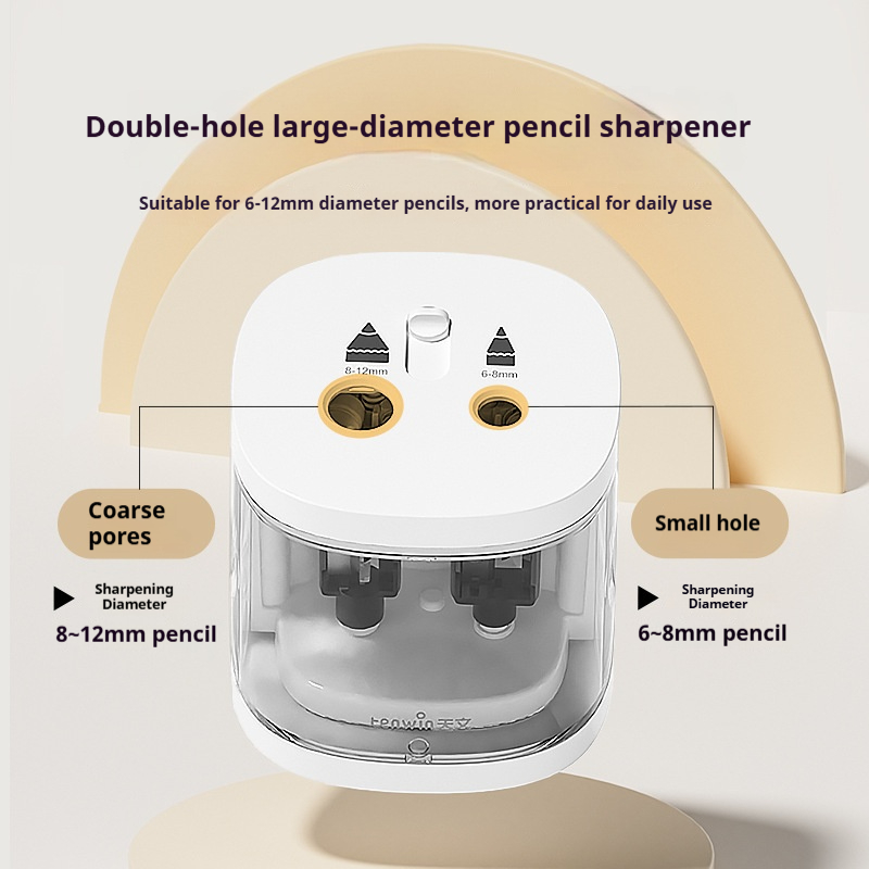 Beifa Double Hole Electric Pen - Electric Pencil Sharpener Usb recension och pris