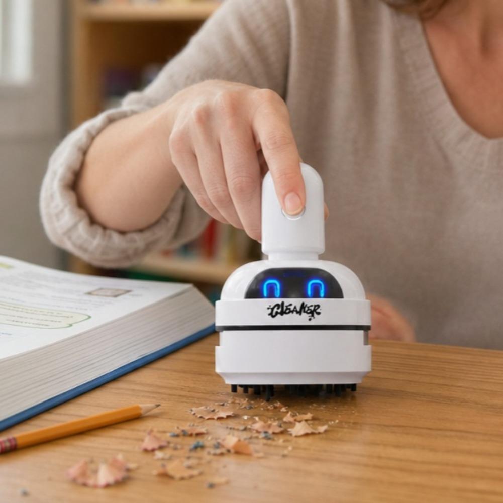 Quiet Desktop Mini Vacuum Clea - Mini Desktop Vacuum Cleaner For Eraser Dust recension och pris