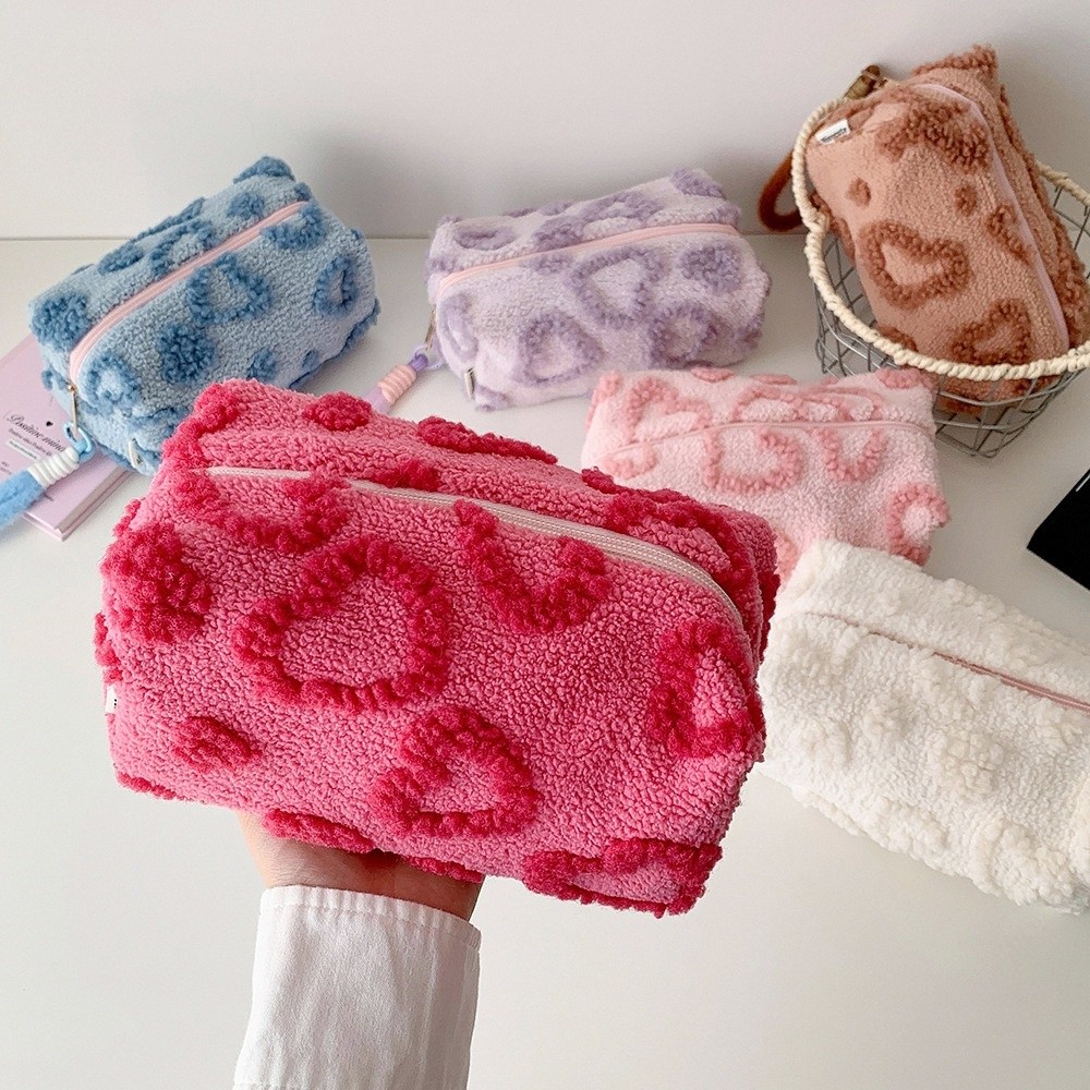 Pen Bag Leopard Stationery Bag - Aesthetic Large Pencil Case Pouch recension och pris