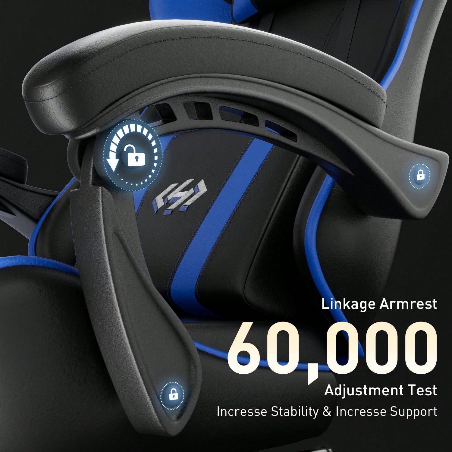 HLDIRECT Gaming Chair, Ergonom - Office Furniture recension och pris