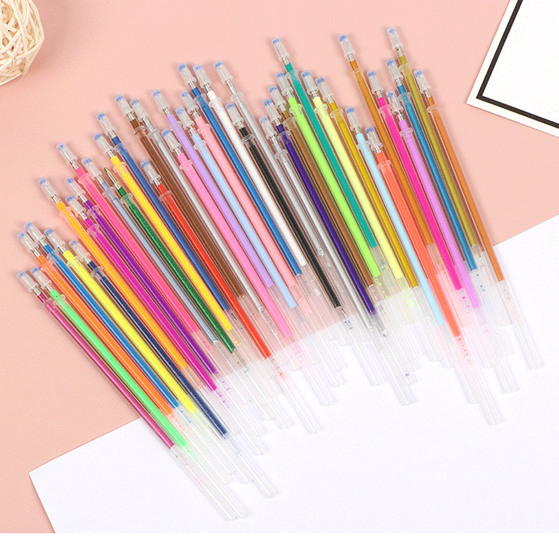 Gel Pen Refills Set 12/100 Col - Pastel Highlighter Set Double Ended recension och pris