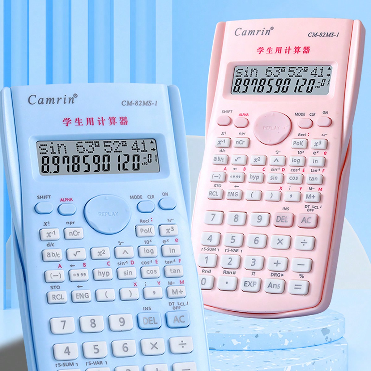 tonxiyuemu 1pc Colorful Multif - Scientific Calculator For Secondary School recension och pris
