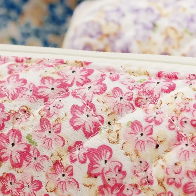 1 Piece Retro Floral Pencil Po - Aesthetic Large Pencil Case Pouch recension och pris