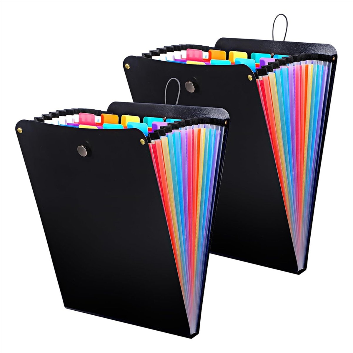 ABPP 2 Pcs Expanding File Fold - Expandable Accordion File Folder 13 Pockets recension och pris