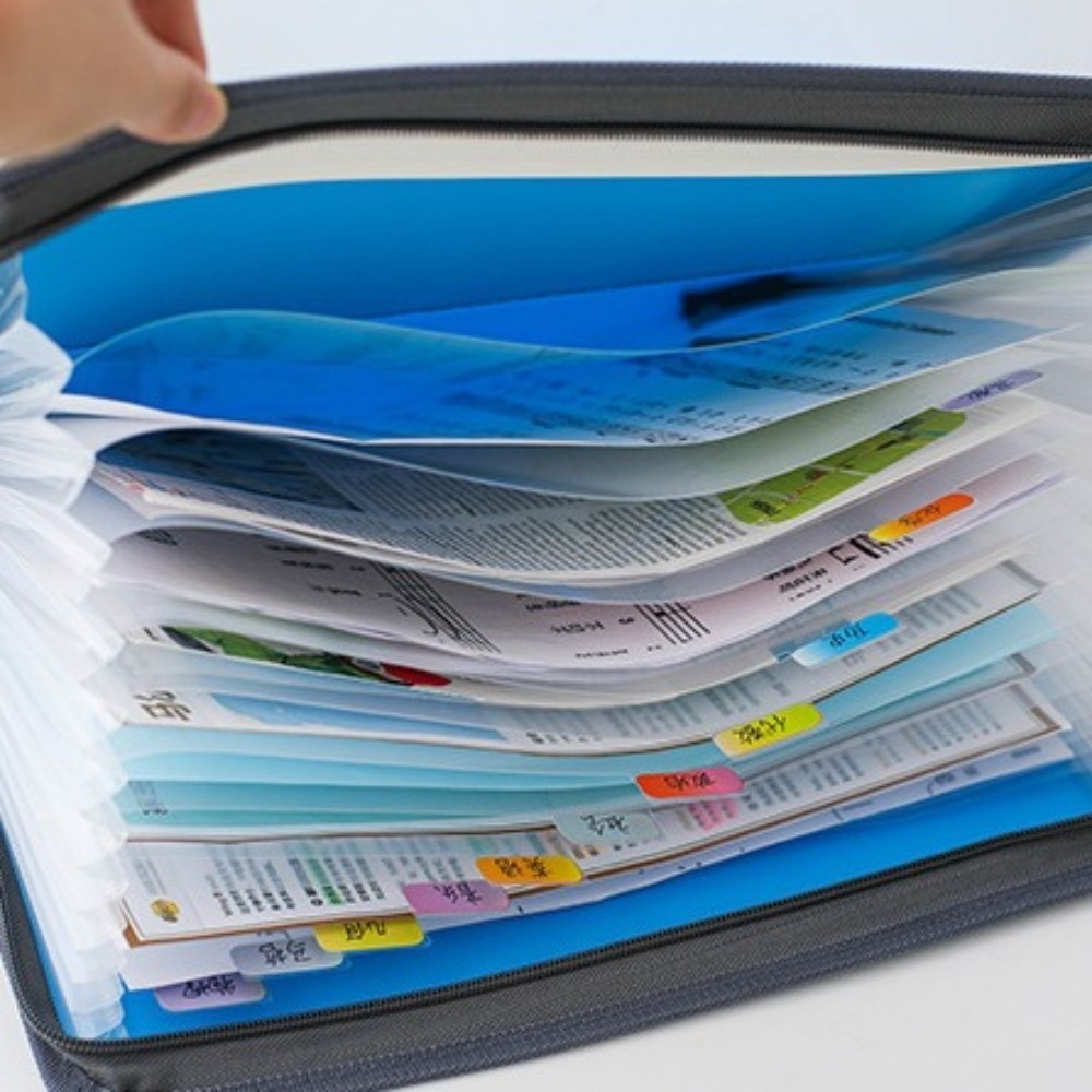 13 Pockets Expanding File Fold - Expandable Accordion File Folder 13 Pockets recension och pris
